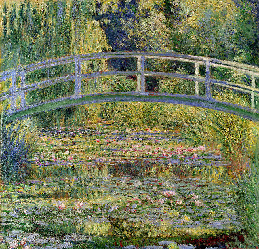 Monet's Bridge over Waterlilies