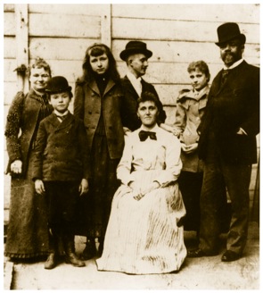 Dvořák and his family