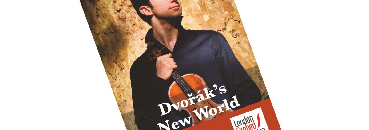 Dvořák's New World programme cover